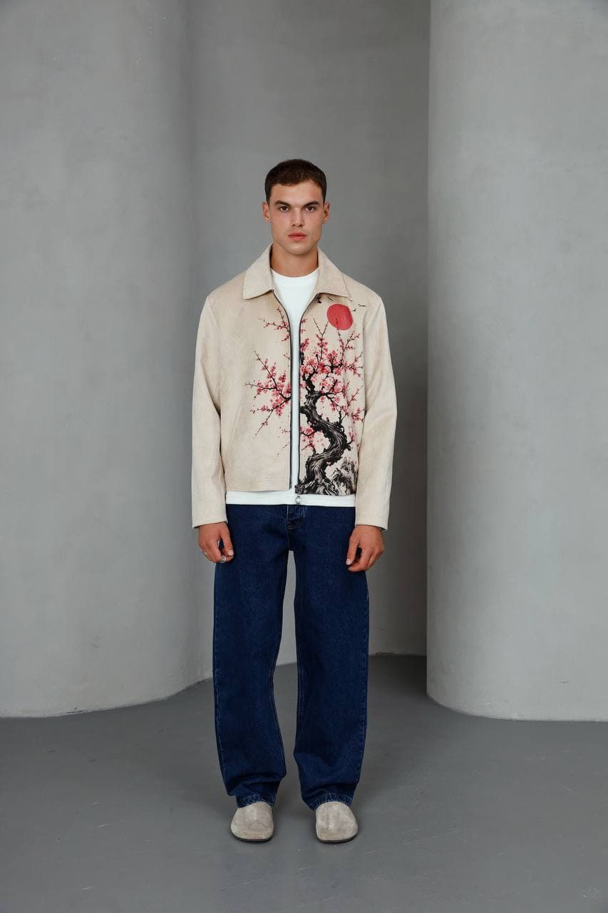 Boxy Printed Jacket — vue 3