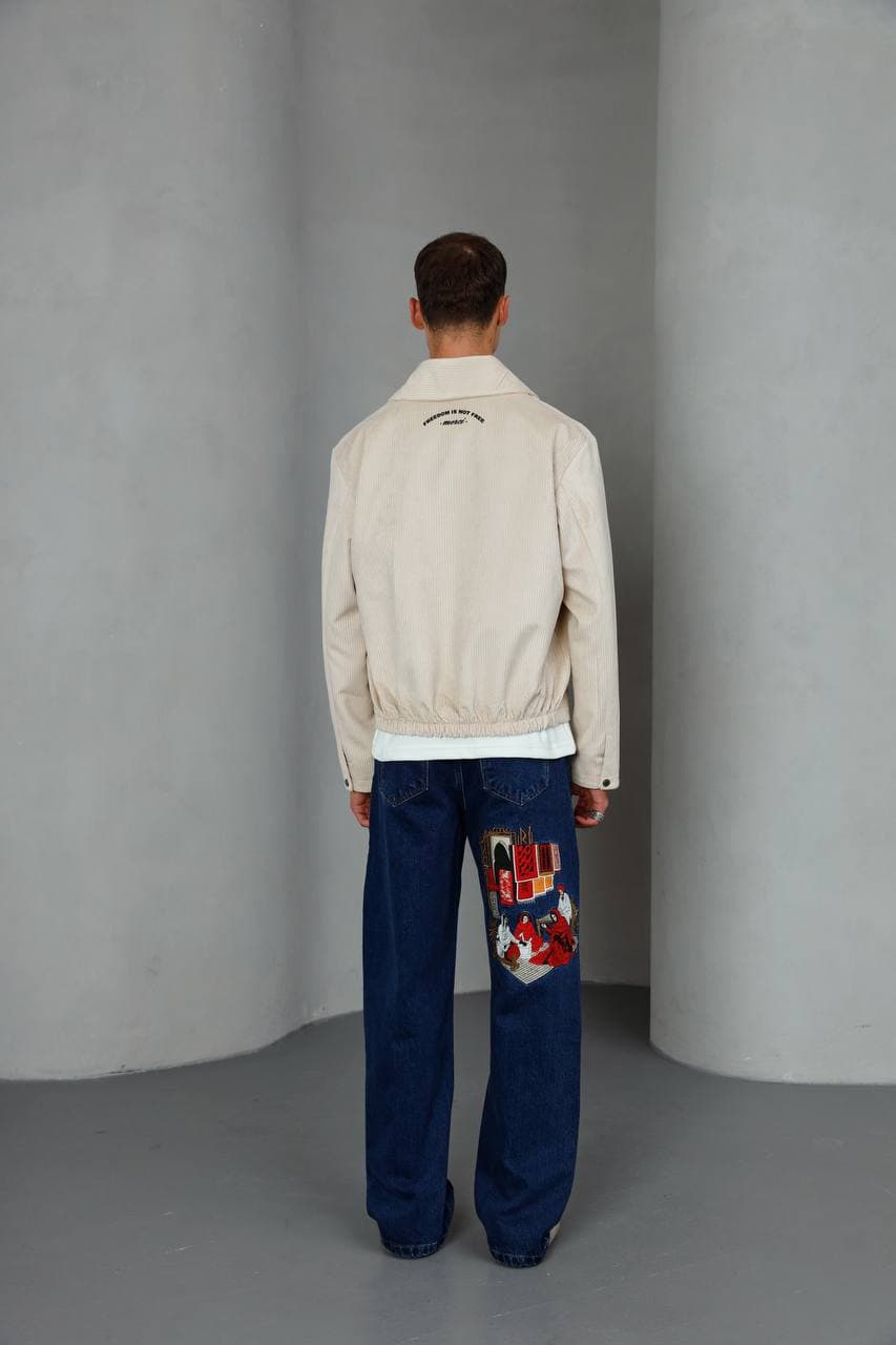 Boxy Printed Jacket — vue 4